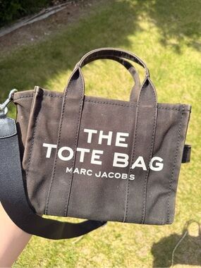 Marc Jacobs Black Canvas Small Tote